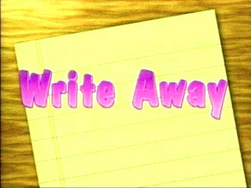 Write Away 1 (US) screen shot title